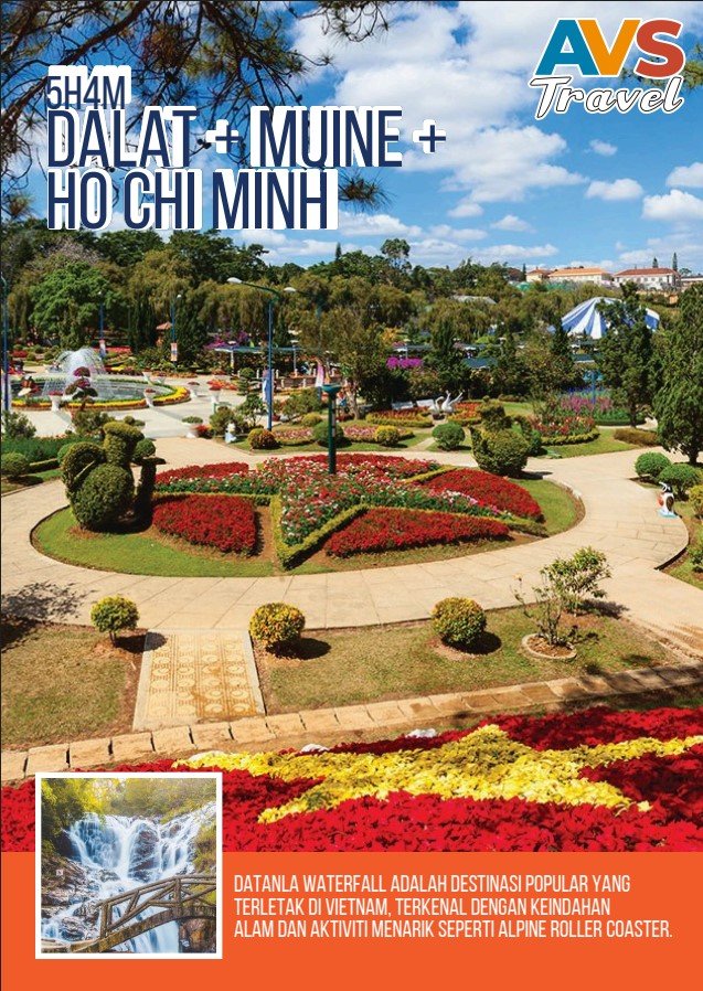 5D4N Dalat + Mui Ne + Ho Chi Minh